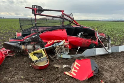 Mueren tres personas tras el choque de dos helicópteros en Oregón