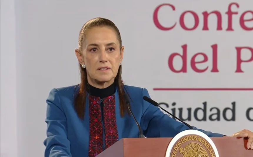 La presidenta Claudia Sheinbaum