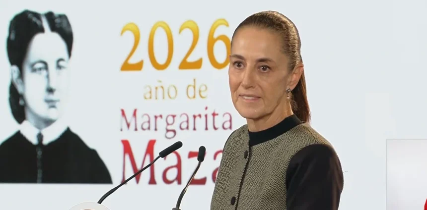 La presidenta Claudia Sheinbaum.