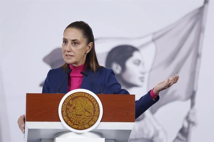La presidenta Claudia Sheinbaum