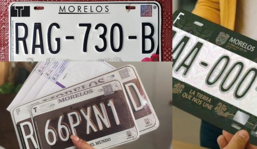 Detienen a 6 sujetos por venta ilegal de placas apócrifas en GAM